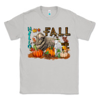 Moon Dust Hello Fall Merino Wool Sheep Classic Tee - LillyAllenDesigns