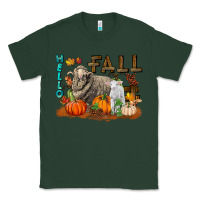 Sports Green Hello Fall Merino Wool Sheep Classic Tee - LillyAllenDesigns