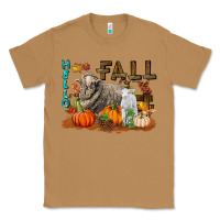 Toasted Coconut Hello Fall Merino Wool Sheep Classic Tee - LillyAllenDesigns