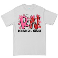 Dove Grey rn registered nurse valentines day Premium Tee - MaliasSmallBusiness