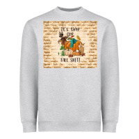 Heather Grey it's time for fall shit Heavyweight Sweatshirt - TumblerDesignByShophia