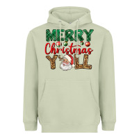 Matcha merry christmas y'all Heavyweight Hoodie - BundleAndBundleShop