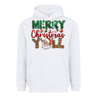 White merry christmas y'all Heavyweight Hoodie - BundleAndBundleShop