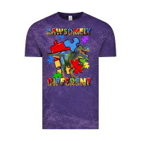 Cloud Purple rawsomely different autism t rex Vintage Tee - Artiststas