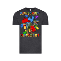 Rawsomely Different Autism T Rex Vintage Tee | Teevron