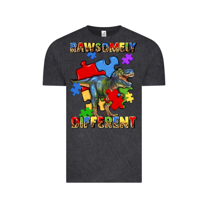 Rawsomely Different Autism T Rex Vintage Tee by Artiststas | Teevron