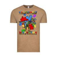 Vintage Coffee rawsomely different autism t rex Vintage Tee - Artiststas