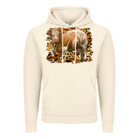 Vintage Artic western simmental bull Vintage Hoodie - LillyAllenDesigns