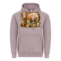 Vintage Zinc western simmental bull Vintage Hoodie - LillyAllenDesigns