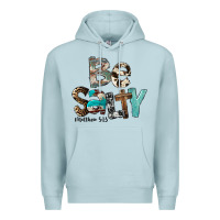 Blue Mist Be Salty Matthew 5:13 Premium Hoodie - FaDigitalArtStudio