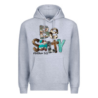 Heather Grey Be Salty Matthew 5:13 Premium Hoodie - FaDigitalArtStudio