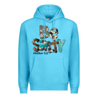 Ocean Blue Be Salty Matthew 5:13 Premium Hoodie - FaDigitalArtStudio