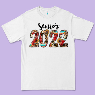 Senior 2022 Western Premium Tee Designed By Jahusdesignshop