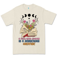 Bone a well read woman is a dangerous creature Premium Tee - MaliasSmallBusiness