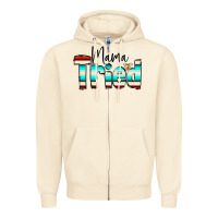 Sandshell Mama Tried Zipper Hoodie - CowCowDesign