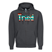 Smoke Mama Tried Zipper Hoodie - CowCowDesign