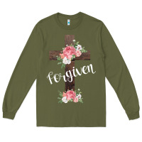 Army Green Forgiven Long Sleeve Tee - Bettercallsaul