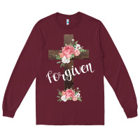 Burgundy Forgiven Long Sleeve Tee - Bettercallsaul