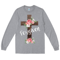 Heather Grey Forgiven Long Sleeve Tee - Bettercallsaul