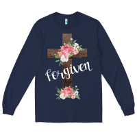 Navy Forgiven Long Sleeve Tee - Bettercallsaul