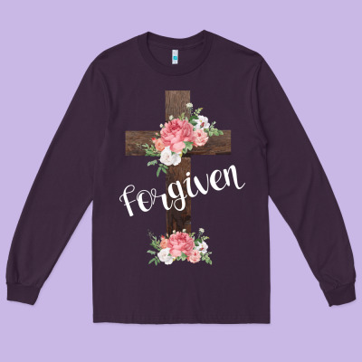 Forgiven Long Sleeve Tee Designed By Bettercallsaul