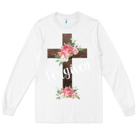 White Forgiven Long Sleeve Tee - Bettercallsaul