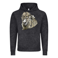 Vintage Black lincoln sheep head Vintage Hoodie - LillyAllenDesigns