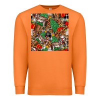 Carrot christmas donkey Premium Sweatshirt - FaDigitalArtStudio