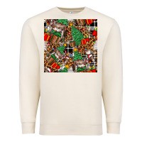 Sandshell christmas donkey Premium Sweatshirt - FaDigitalArtStudio
