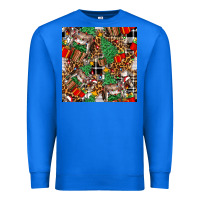 True Royal christmas donkey Premium Sweatshirt - FaDigitalArtStudio