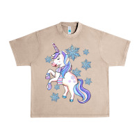 French Oak Winter unicorn Urban Heavy Tee - Artiststas