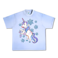 Grape Ice Winter unicorn Urban Heavy Tee - Artiststas