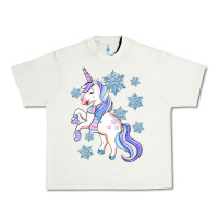 Pistachio Winter unicorn Urban Heavy Tee - Artiststas