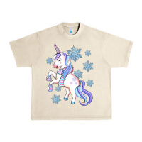Sandshell Winter unicorn Urban Heavy Tee - Artiststas