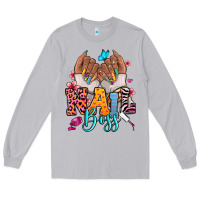 Moon Dust Afro woman nail boss Long Sleeve Tee - RanaPortraitStore