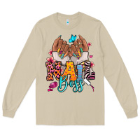 Afro Woman Nail Boss Long Sleeve Tee | Teevron