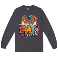Smoke Afro woman nail boss Long Sleeve Tee - RanaPortraitStore