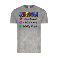 Cloud Rock i'm a hot mess always stressed and proudly autism Vintage Tee - Artiststas