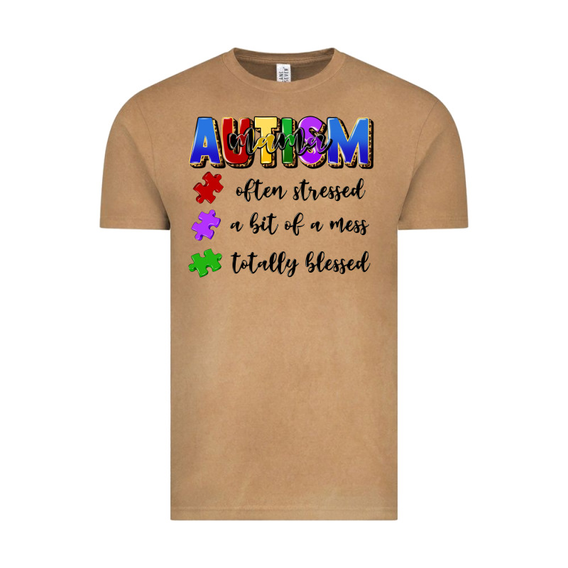I'm A Hot Mess Always Stressed And Proudly Autism Vintage Tee by Artiststas | Teevron