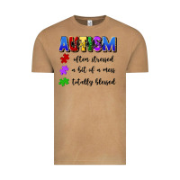 Vintage Camel i'm a hot mess always stressed and proudly autism Vintage Tee - Artiststas