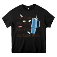 Black one fish two fish red fish boujee fish Heavy Core Tee - MaliasSmallBusiness