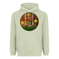 Matcha christmas Heavyweight Hoodie - BundleAndBundleShop