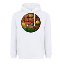 White christmas Heavyweight Hoodie - BundleAndBundleShop
