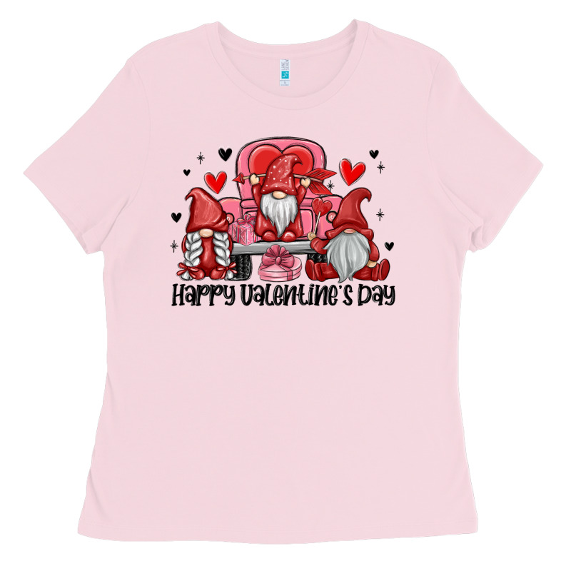 Happy Valentine's Day Ladies Tee by MaliasSmallBusiness | Teevron