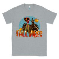 Heather Grey Fall Vibes Turkey Classic Tee - LillyAllenDesigns