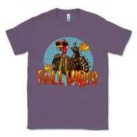 Lavender Fall Vibes Turkey Classic Tee - LillyAllenDesigns