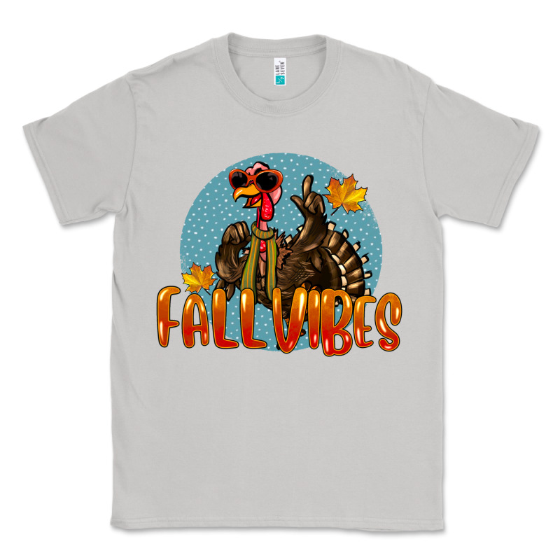 Fall Vibes Turkey Classic Tee by LillyAllenDesigns | Teevron