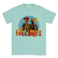 Seafoam Fall Vibes Turkey Classic Tee - LillyAllenDesigns