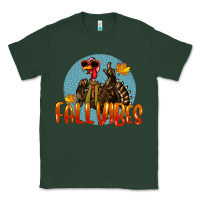 Sports Green Fall Vibes Turkey Classic Tee - LillyAllenDesigns