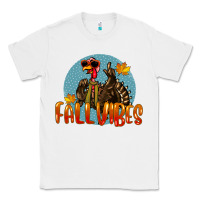 White Fall Vibes Turkey Classic Tee - LillyAllenDesigns